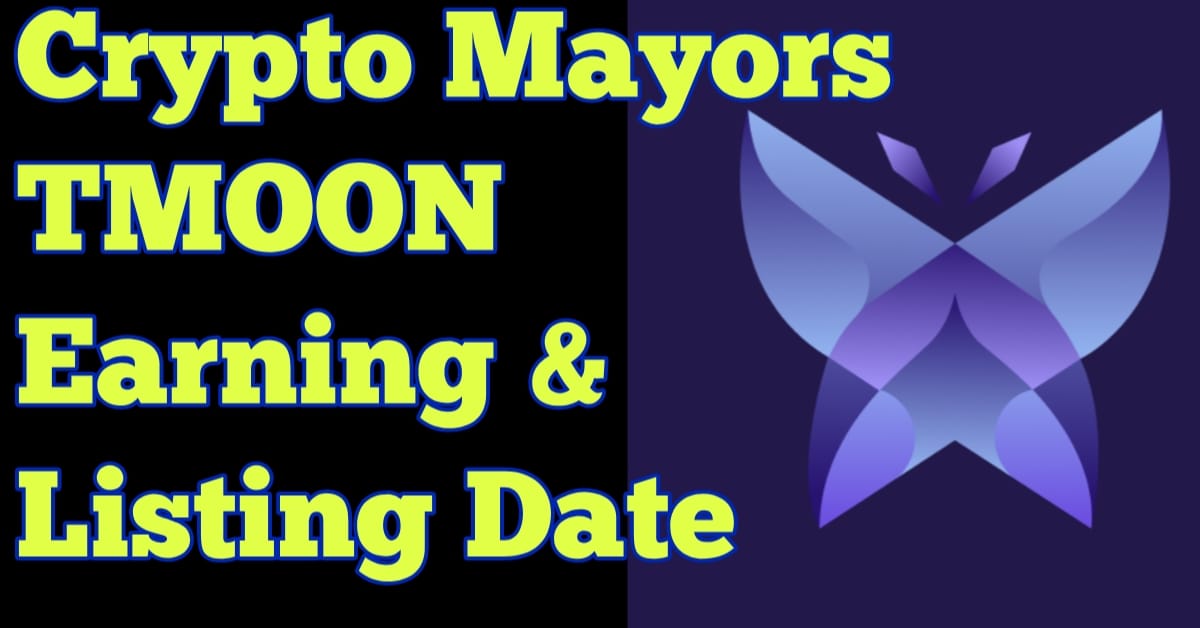 Crypto Mayors TMOON listing date